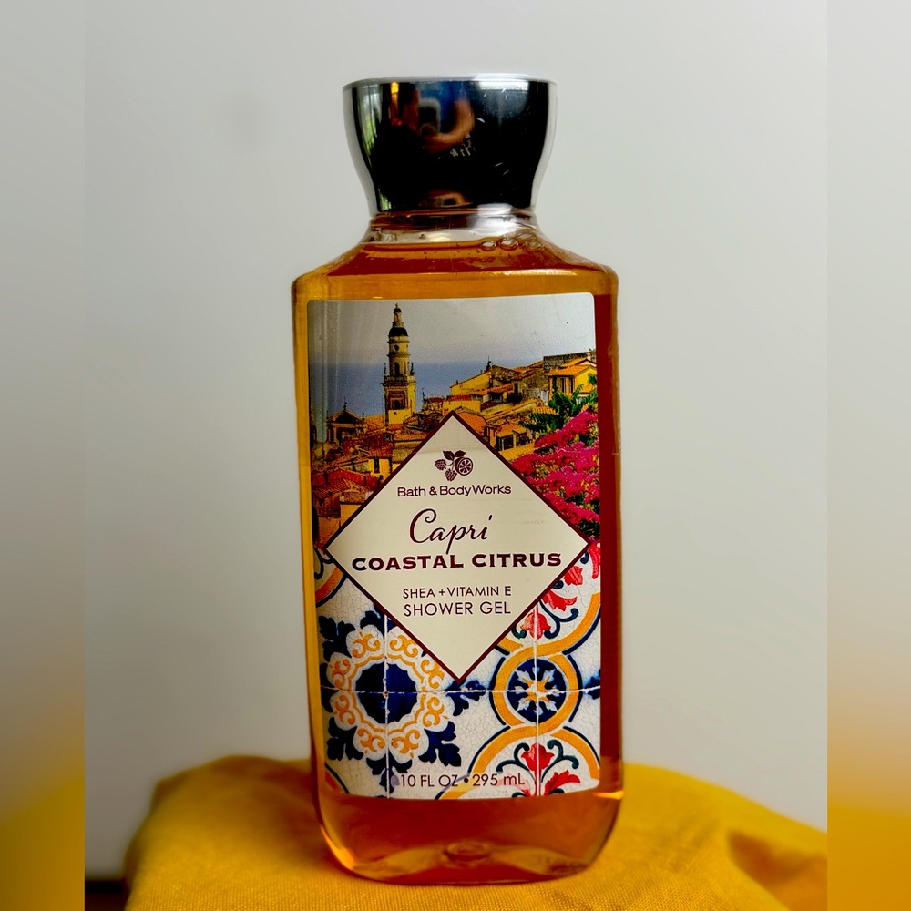 Bath & Body Works Capri Coastal Citrus Shower Gel - Shea + Vitamin E -10 floz